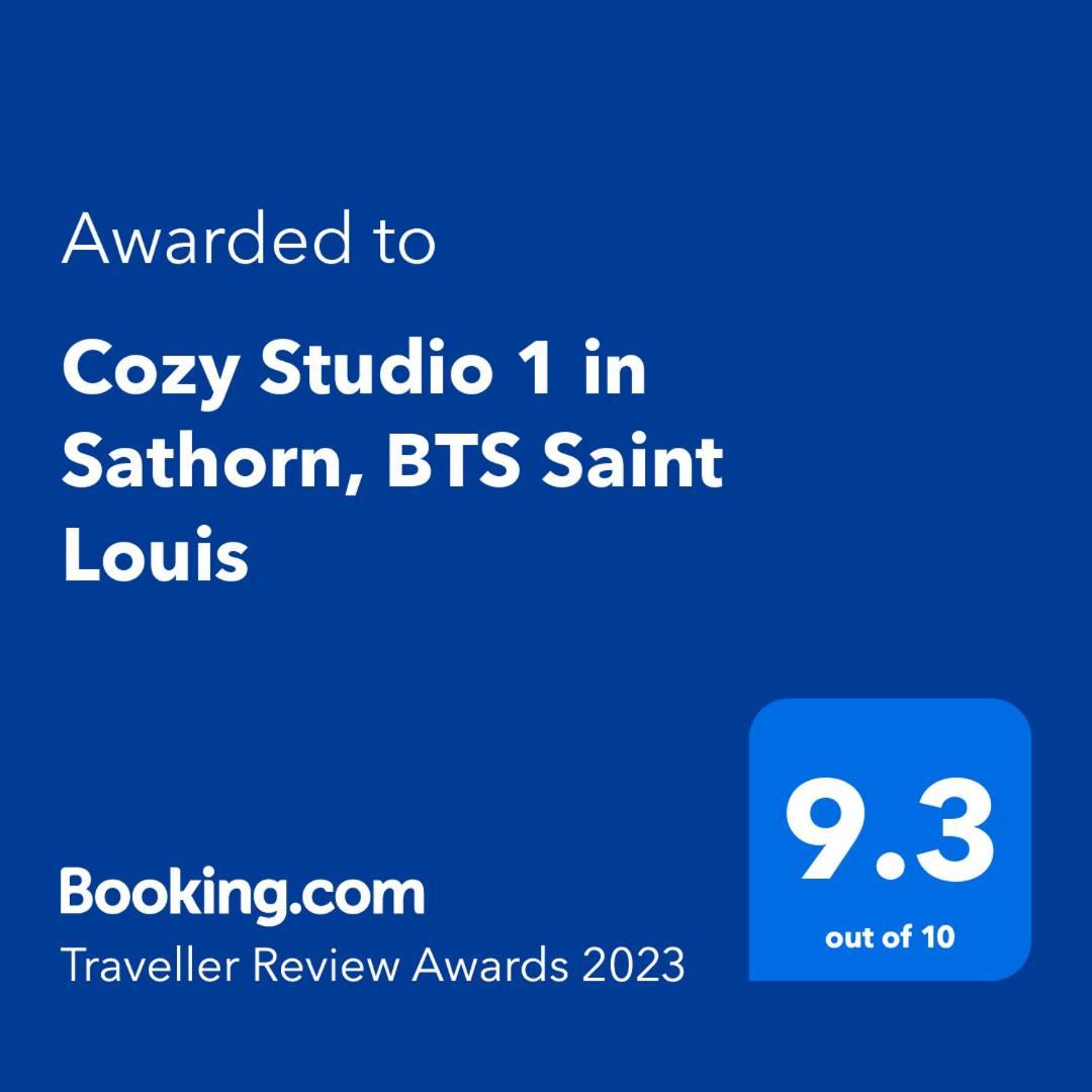 Cozy Studio 1 in Sathorn, BTS Saint Louis Bangkok Zewnętrze zdjęcie